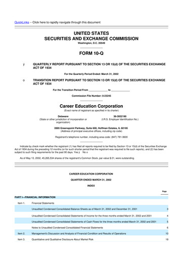 Thumbnail Perdoceo Education 10-Q Quarterly Report FY 