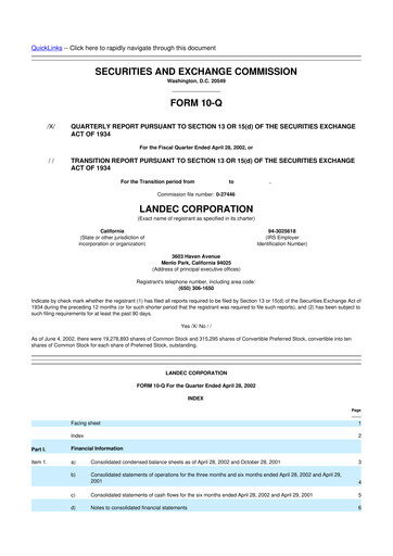 Thumbnail Lifecore Biomedical 10-Q Quarterly Report FY 