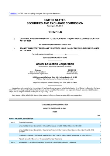 Thumbnail Perdoceo Education 10-Q Quarterly Report FY 