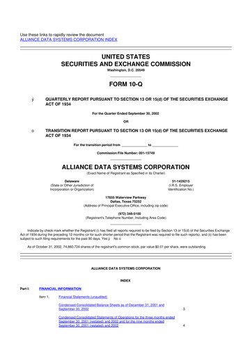 Thumbnail Bread Financial 10-Q Quarterly Report FY 