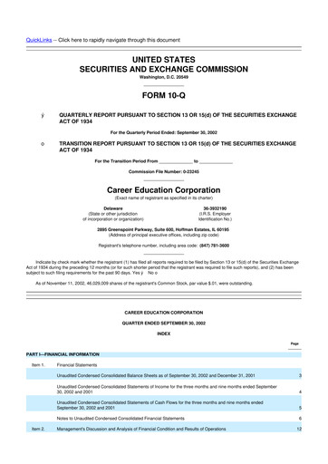 Thumbnail Perdoceo Education 10-Q Quarterly Report FY 