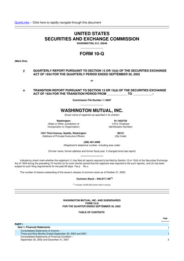 Miniature Mr. Cooper Group 10-Q Rapport trimestriel  