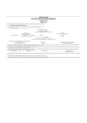 Thumbnail Macerich 10-Q Quarterly Report FY2024 