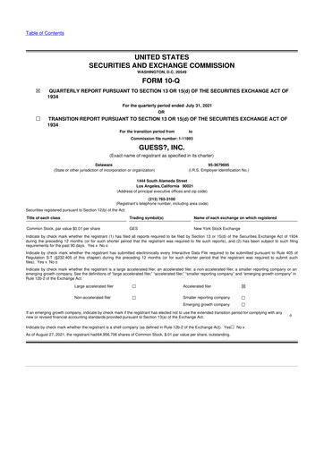 Thumbnail Guess 10-Q Quarterly Report FY2022 