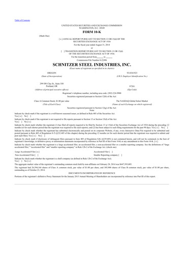 Vorschaubild Radius Recycling 10-K Jahresbericht 2014