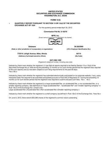 Thumbnail Perma-Pipe International 10-Q Quarterly Report FY2012 