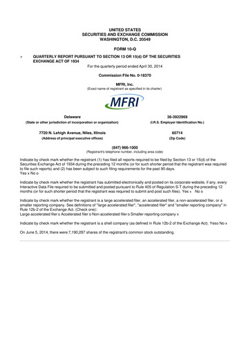 Thumbnail Perma-Pipe International 10-Q Quarterly Report FY2014 