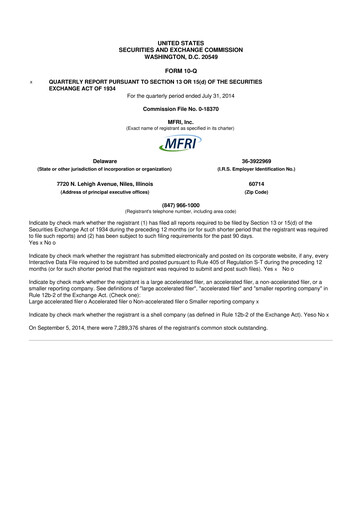 Thumbnail Perma-Pipe International 10-Q Quarterly Report FY2014 