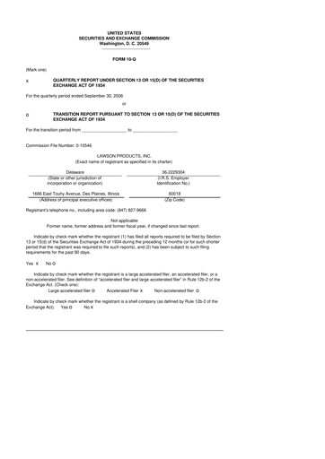 Thumbnail Distribution Solutions Group 10-Q Quarterly Report FY 