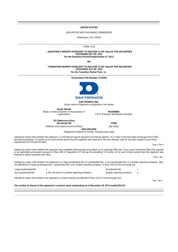 Thumbnail Daktronics 10-Q Quarterly Report FY2013 