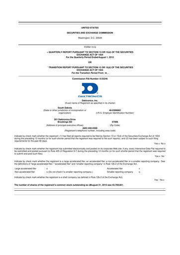 Thumbnail Daktronics 10-Q Quarterly Report FY2016 