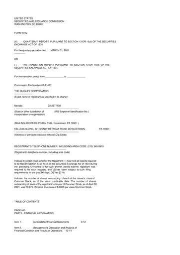 Vorschaubild ProPhase Labs 10-Q Quartalsbericht  