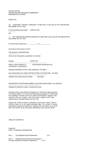 Vorschaubild ProPhase Labs 10-Q Quartalsbericht  