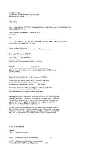 Vorschaubild ProPhase Labs 10-Q Quartalsbericht  