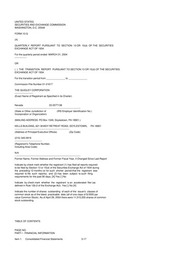 Vorschaubild ProPhase Labs 10-Q Quartalsbericht  
