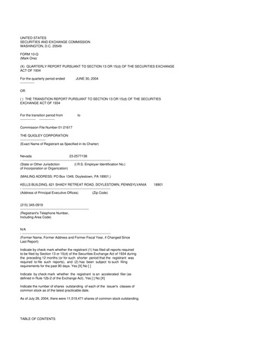 Vorschaubild ProPhase Labs 10-Q Quartalsbericht  