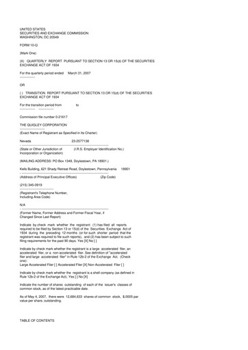 Vorschaubild ProPhase Labs 10-Q Quartalsbericht  