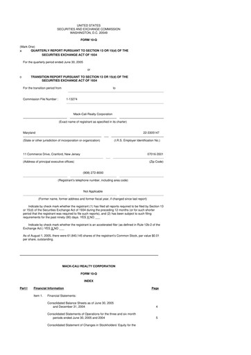Thumbnail Veris Residential 10-Q Quarterly Report FY 