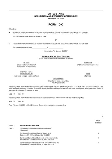 Thumbnail Inotiv 10-Q Quarterly Report FY 