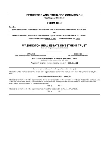 Thumbnail Elme Communities 10-Q Quarterly Report FY 