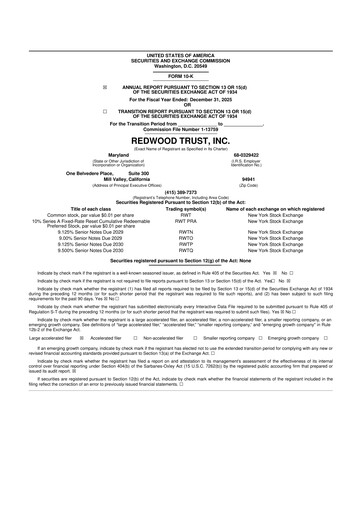 Thumbnail Redwood Trust 10-K Annual Report 2025