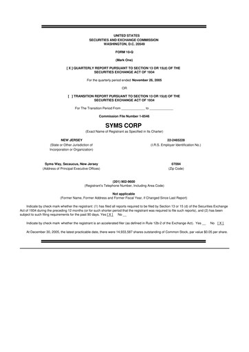 Thumbnail Trinity Place Holdings
 10-Q Quarterly Report FY 