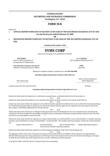 Thumbnail Trinity Place Holdings
 10-K Annual Report 