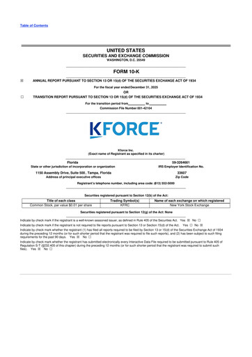 Thumbnail Kforce 10-K Annual Report 2025