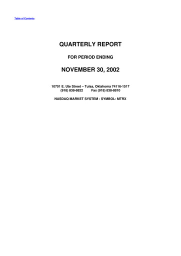 Thumbnail Matrix Service Company 10-Q Quarterly Report FY 