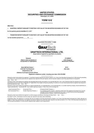 Thumbnail GrafTech 10-Q Quarterly Report FY2017 