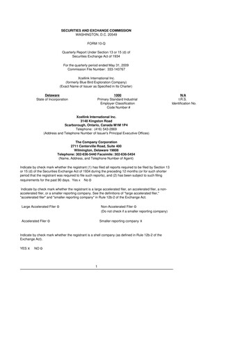 Miniature Scienture Holdings 10-Q Rapport trimestriel  