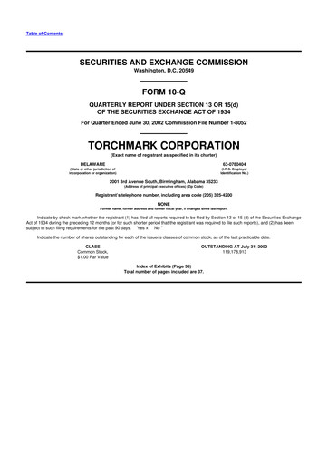 Thumbnail Globe Life
 10-Q Quarterly Report FY 