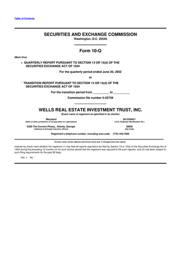Thumbnail Piedmont Realty Trust 10-Q Quarterly Report FY 