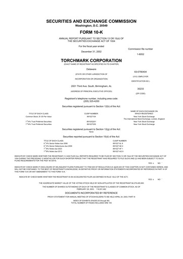 Vorschaubild Globe Life
 10-K Jahresbericht 