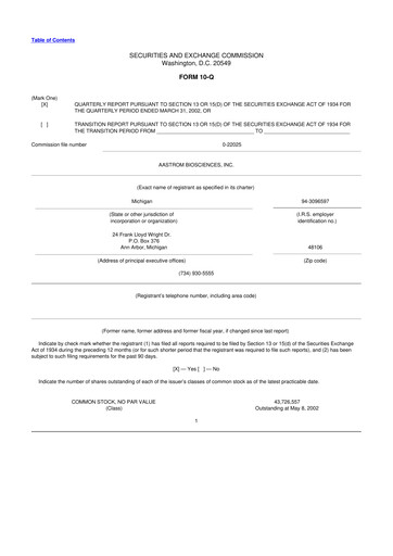 Thumbnail Vericel
 10-Q Quarterly Report FY 