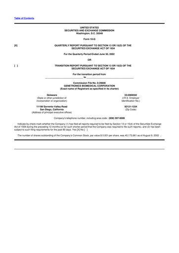 Vorschaubild Inovio Pharmaceuticals 10-Q Quartalsbericht  