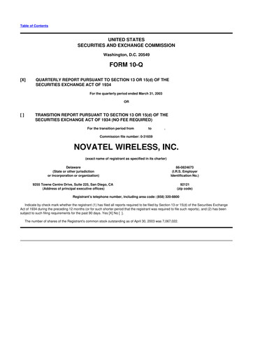 Vorschaubild Inseego 10-Q Quartalsbericht  