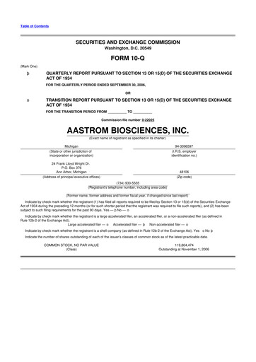 Thumbnail Vericel
 10-Q Quarterly Report FY 