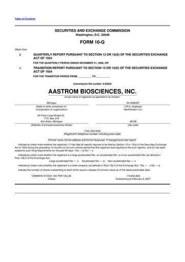 Thumbnail Vericel
 10-Q Quarterly Report FY 