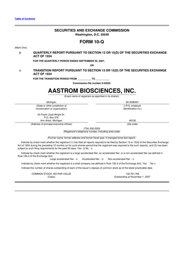 Thumbnail Vericel
 10-Q Quarterly Report FY 