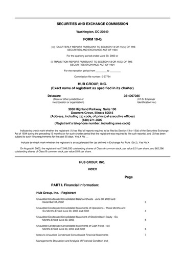 Thumbnail Hub Group
 10-Q Quarterly Report FY 