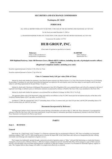 Thumbnail Hub Group
 10-K Annual Report 