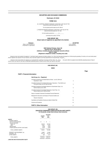 Thumbnail Hub Group
 10-Q Quarterly Report FY 
