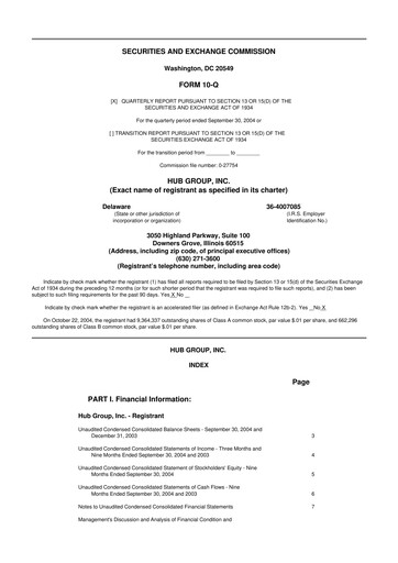 Thumbnail Hub Group
 10-Q Quarterly Report FY 