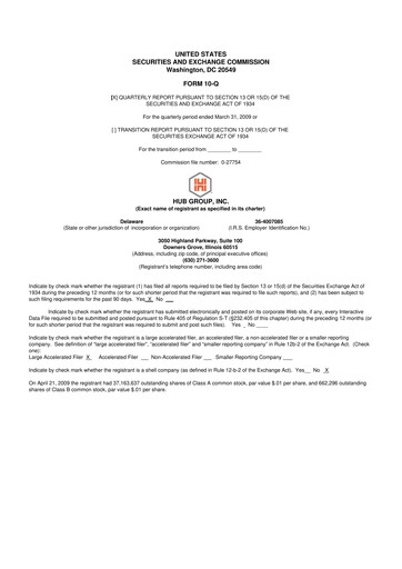 Thumbnail Hub Group
 10-Q Quarterly Report FY 