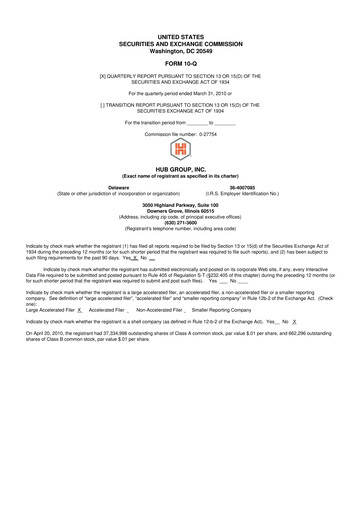 Thumbnail Hub Group
 10-Q Quarterly Report FY 