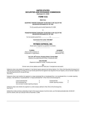 Thumbnail PetMed Express
 10-Q Quarterly Report FY 
