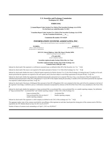 Thumbnail Duos Technologies Group 10-K Annual Report 2012