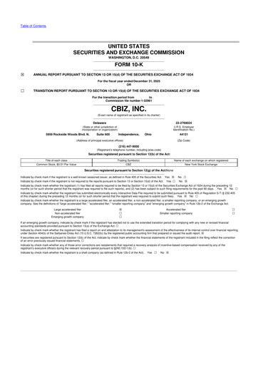 Thumbnail CBIZ 10-K Annual Report 2025