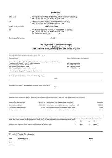 Thumbnail NatWest Group 20-F Annual Report 